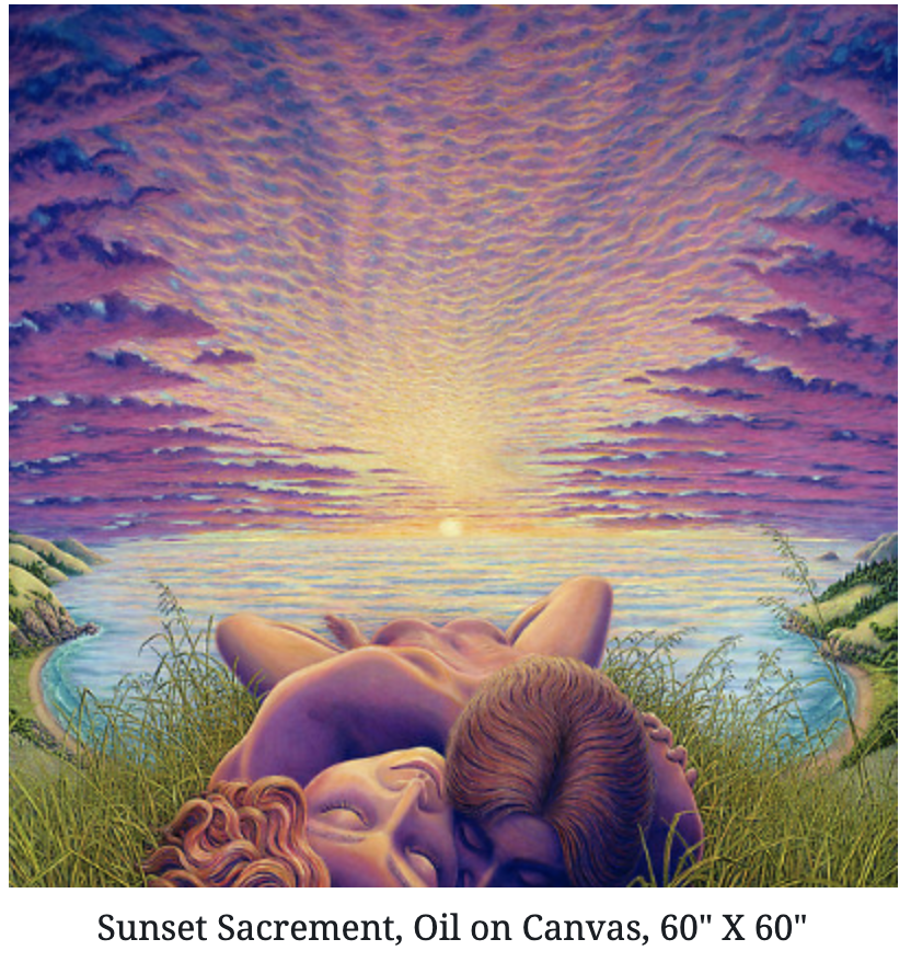 Nature Porn Art - Sex & Nature, Evocative Paintings by Mark Henson - Culture  CollectiveCulture Collective