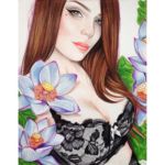 Luna Milly Inspired Visionary Art by Women